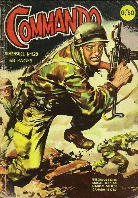 Scan de la Couverture Commando n 129
